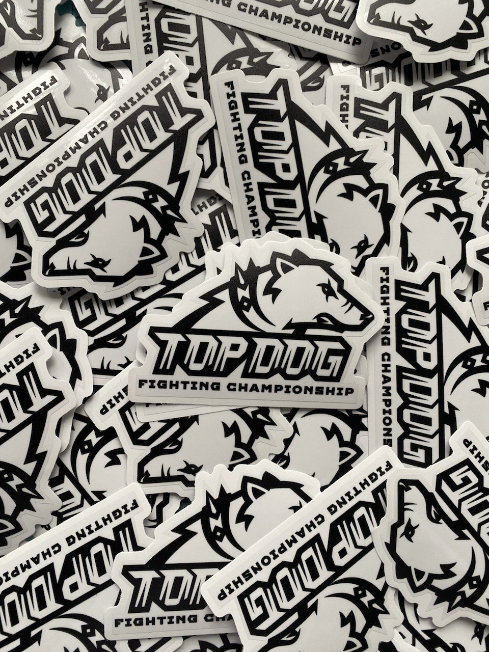 TOP DOG STICKER PACK 4