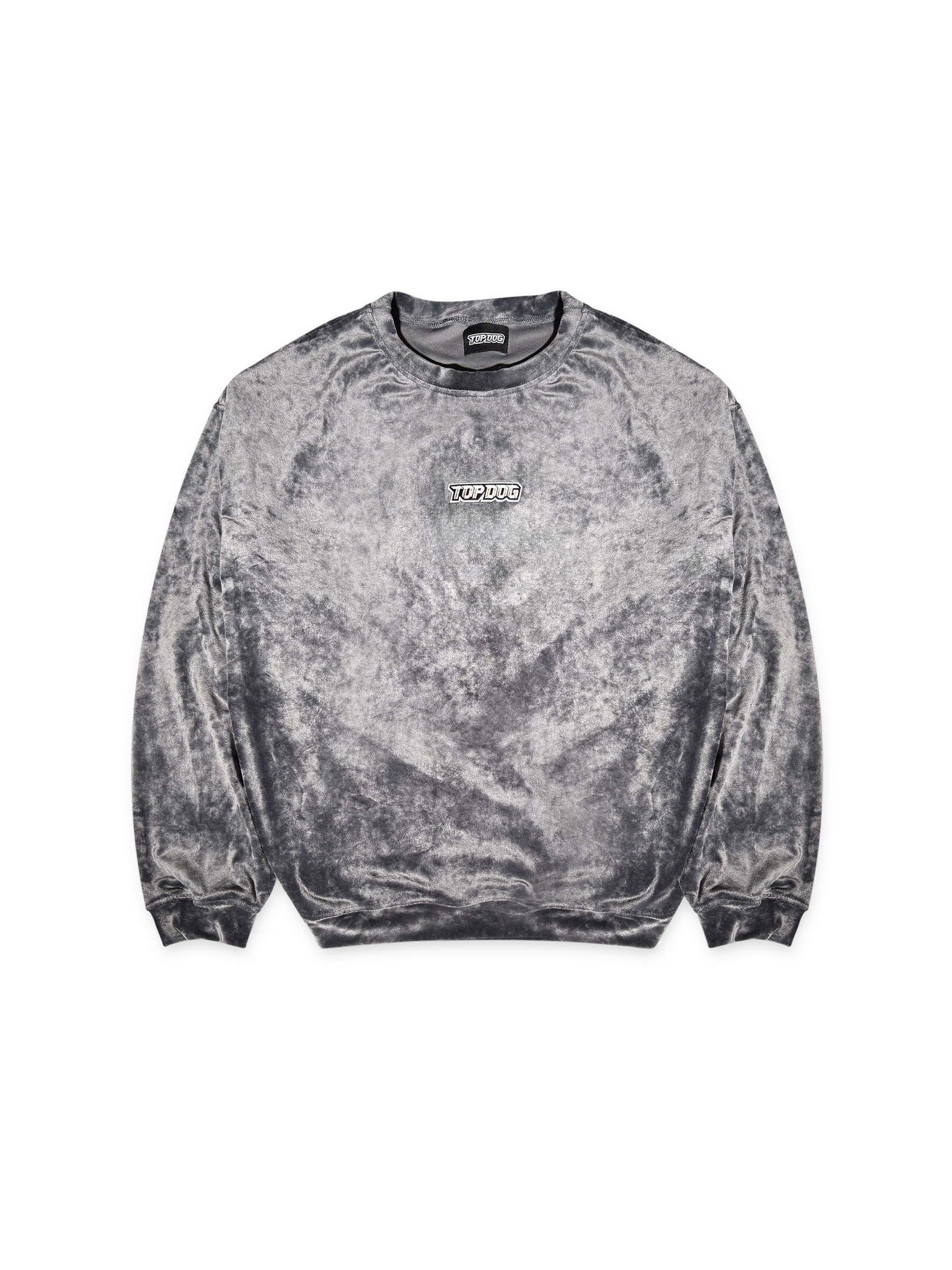 Свитшот TOP DOG VELOUR темно-серый