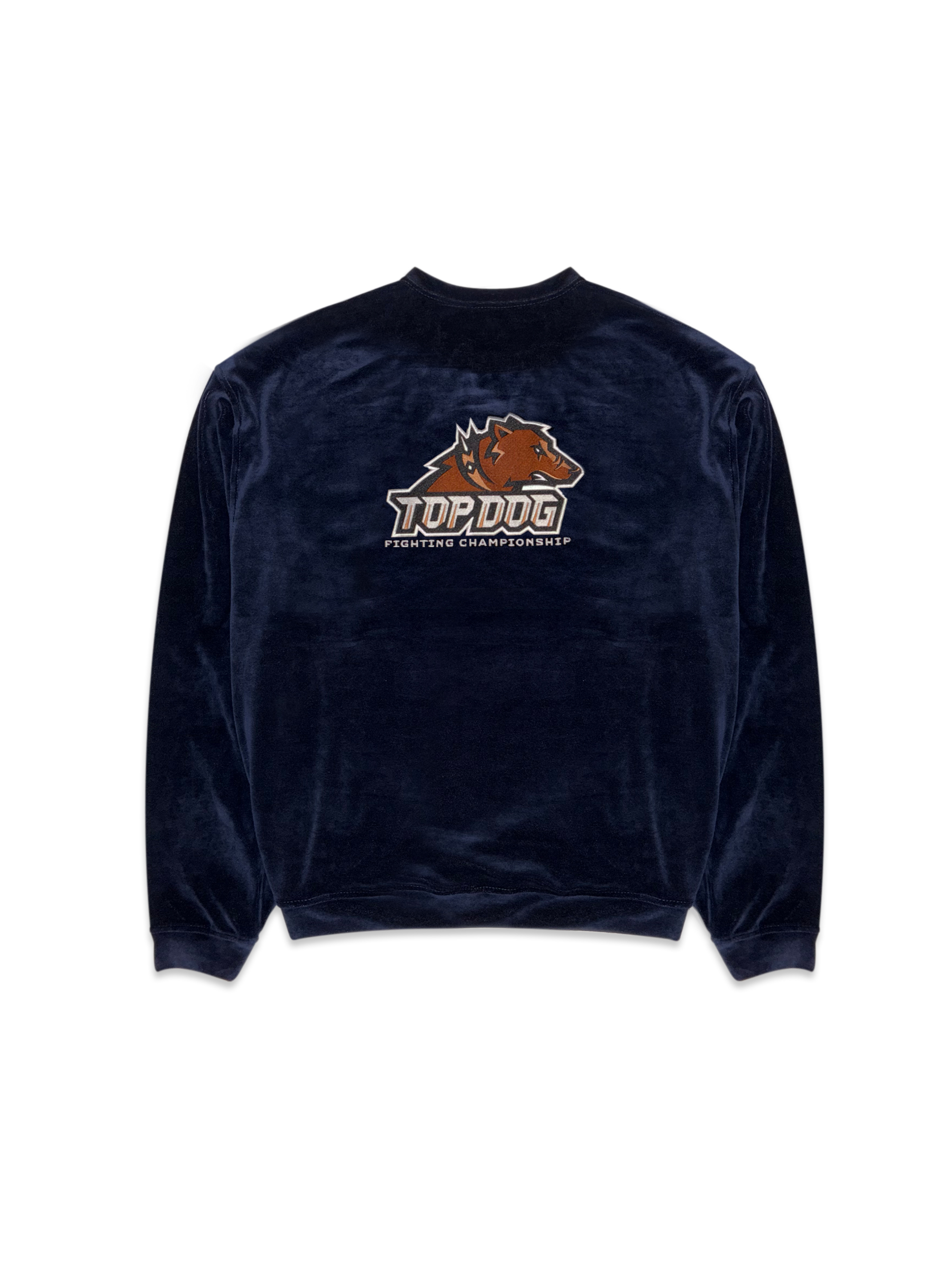 Свитшот TOP DOG VELOUR темно-синий